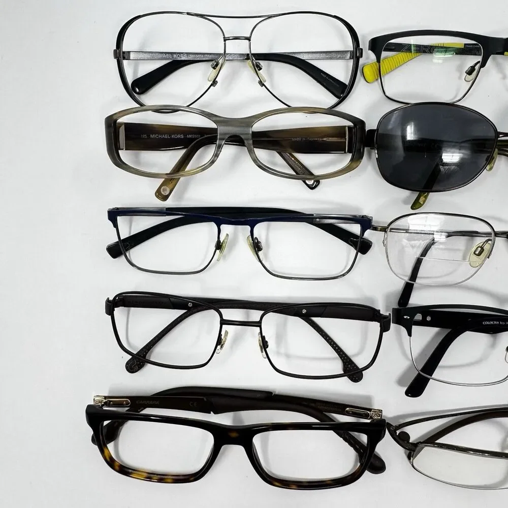 Lot of 15 Eyeglass Frames D&G Michael Kors Nike Carrera Calvin Klein Cole Haan